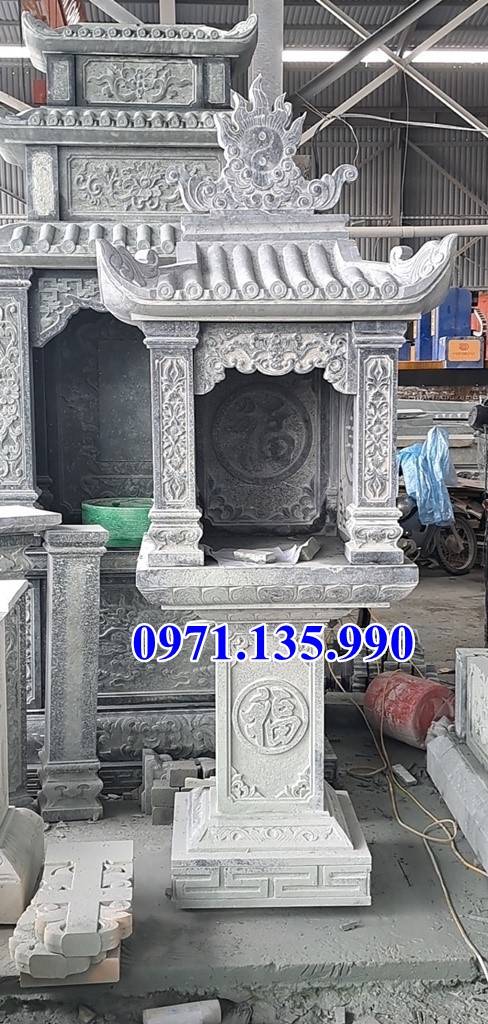 Bàn thờ thiên đá - Mẫu bàn thờ thiên bằng đá xanh bán Hưng Yên