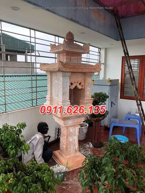 Bàn thờ thiên đá - Mẫu bàn thờ thiên bằng đá xanh bán Hưng Yên