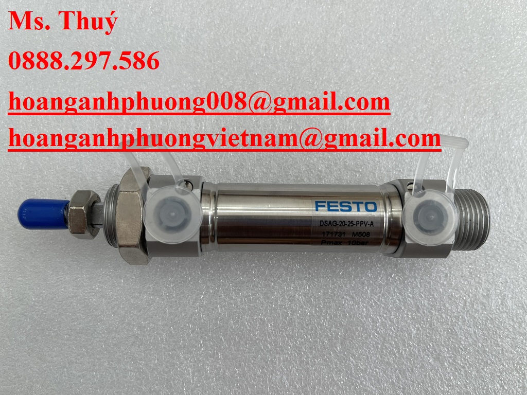 DSAG-20-25-PPV-A - Xy lanh Festo nhập khẩu - Giao hàng toàn quốc