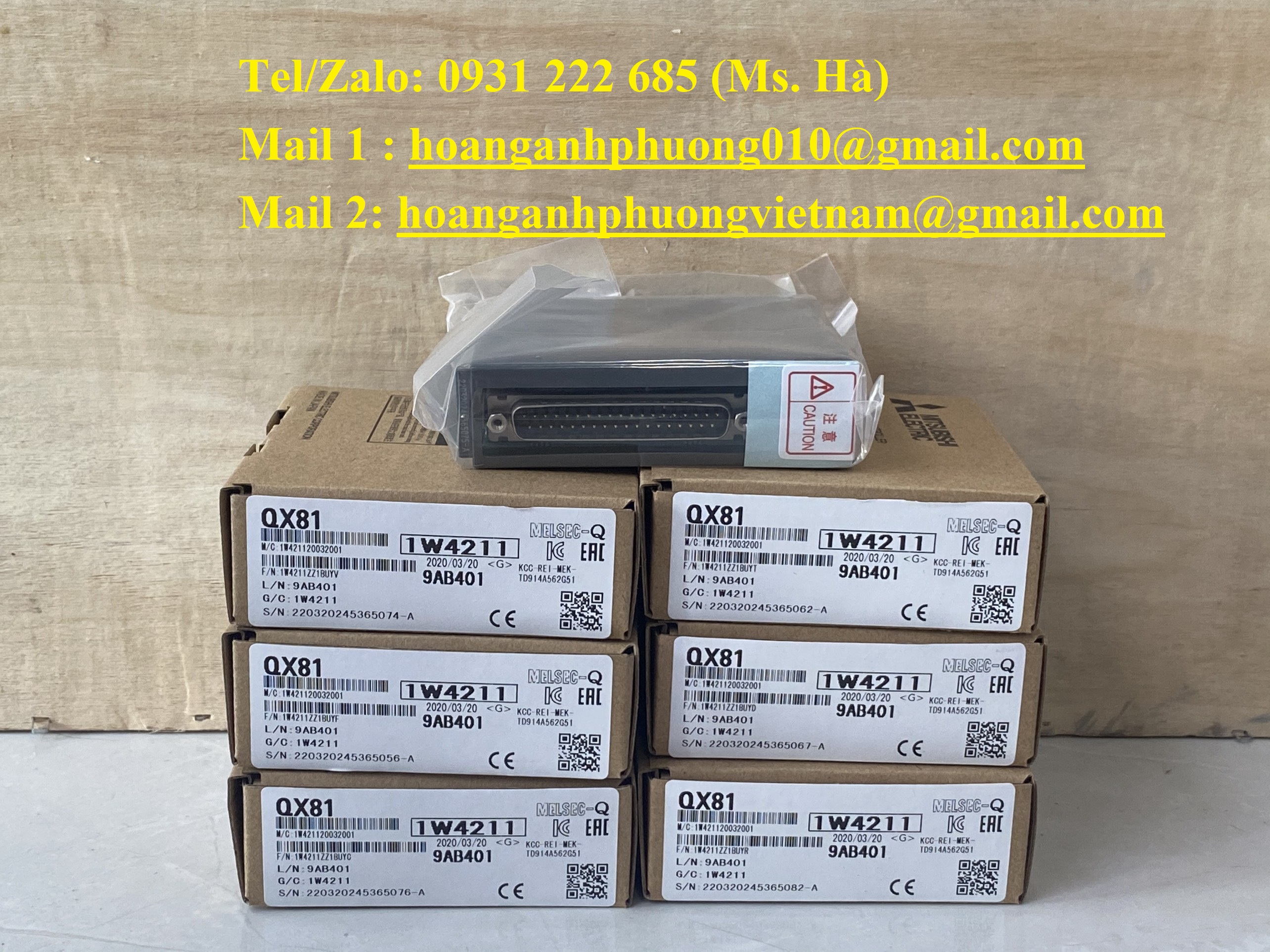 Mô đun giá tốt nhất hiện nay QX81 mitsubishi 24VDC
