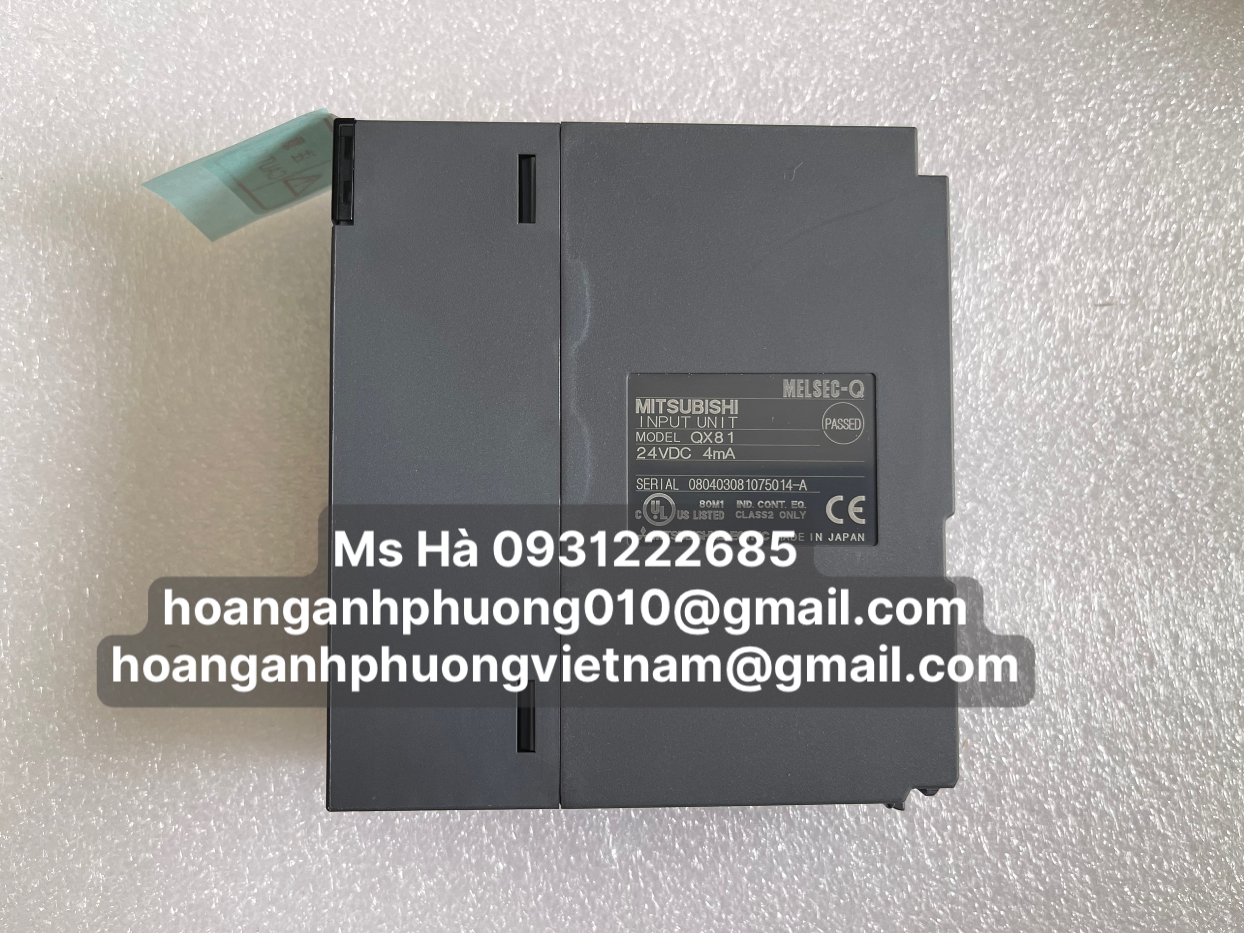 Mô đun giá tốt nhất hiện nay QX81 mitsubishi 24VDC