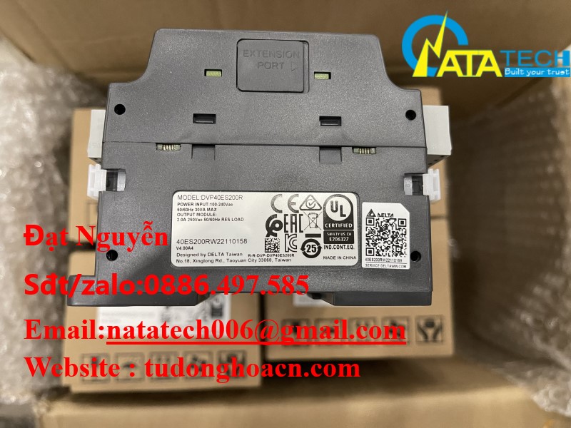 DVP40ES200R bộ lập trình thiết bị công nghiệp Delta chính xác