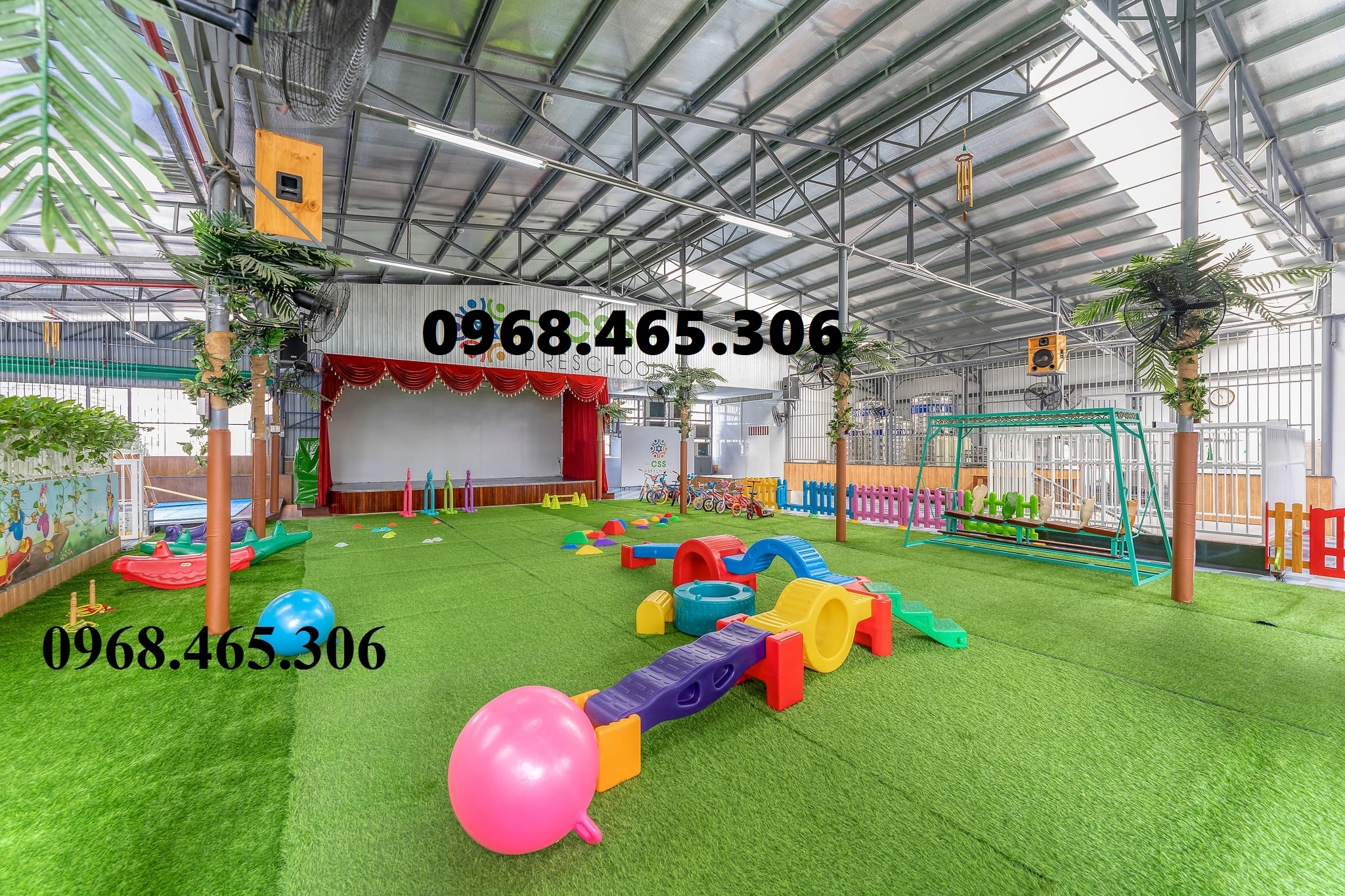 Bộ vận động thăng bằng mầm non 12 chi tiết nhập khẩu