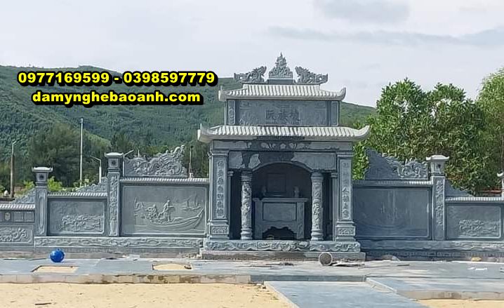 giá bán lăng mộ đá tự nhiên đẹp tại đồng tháp 009