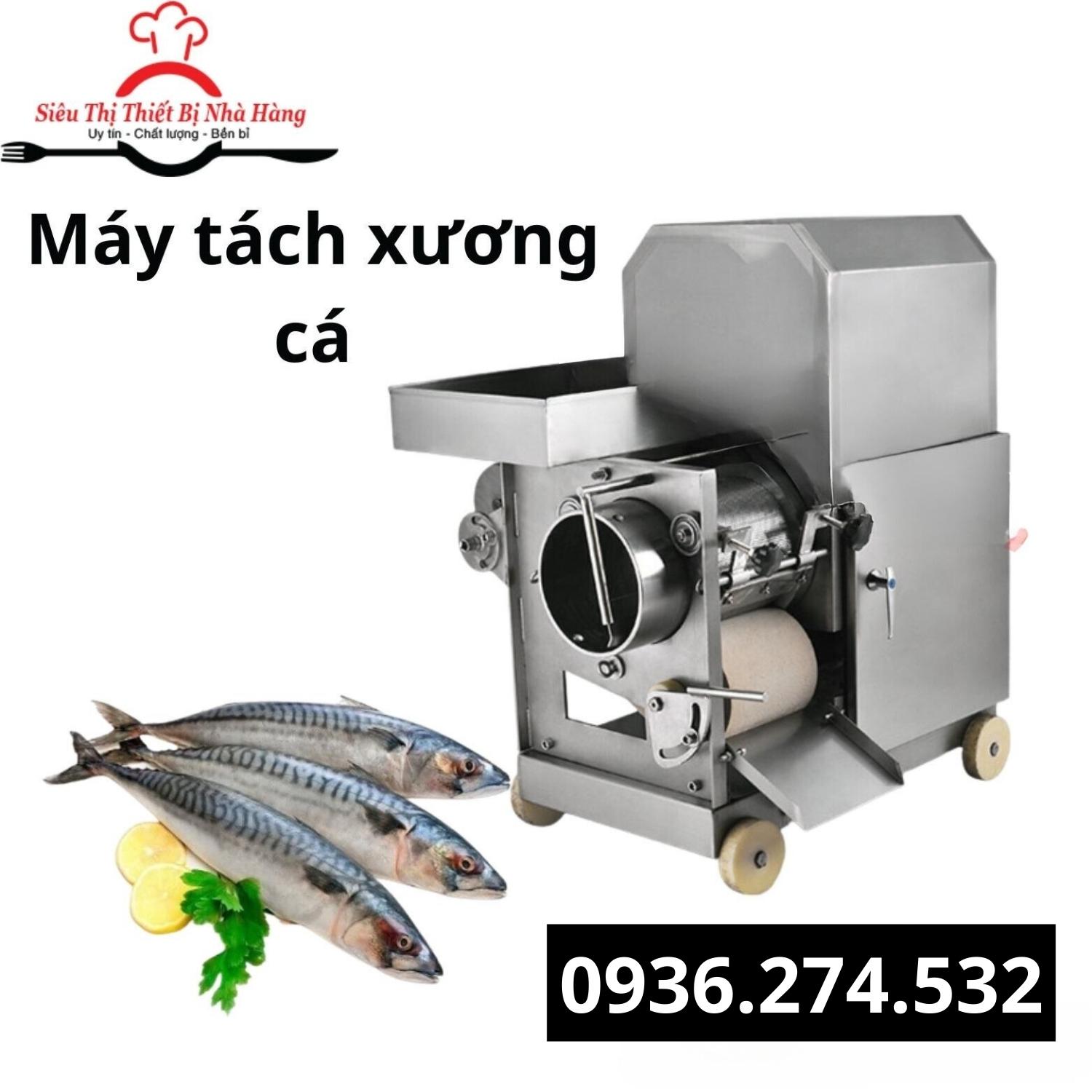 Máy tách xương cá công nghiệp năng suất cao