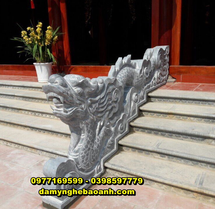 mẫu rồng đá phong thuỷ,rồng đá bậc,rồng bịt bậc đẹp nhất hiện nay