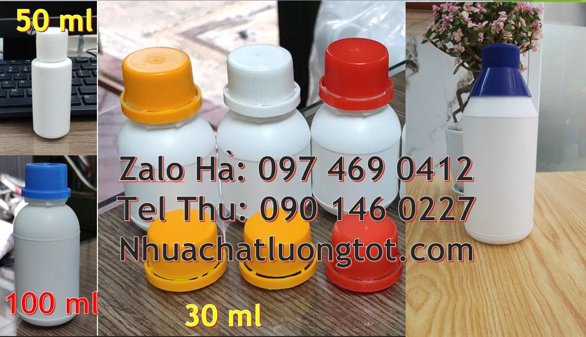 Bán chai nhựa 500ml chất lượng cao,chai nhựa hdpe 30ml đựng thuốc nước