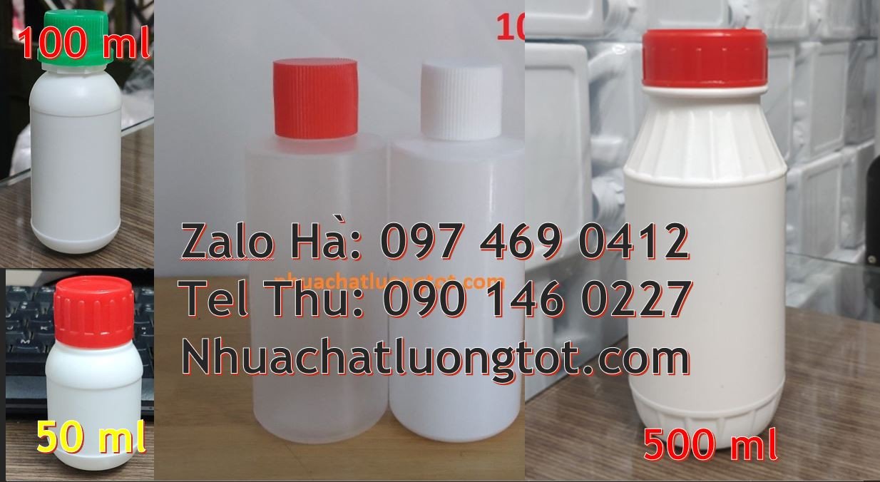 Bán chai nhựa 500ml chất lượng cao,chai nhựa hdpe 30ml đựng thuốc nước