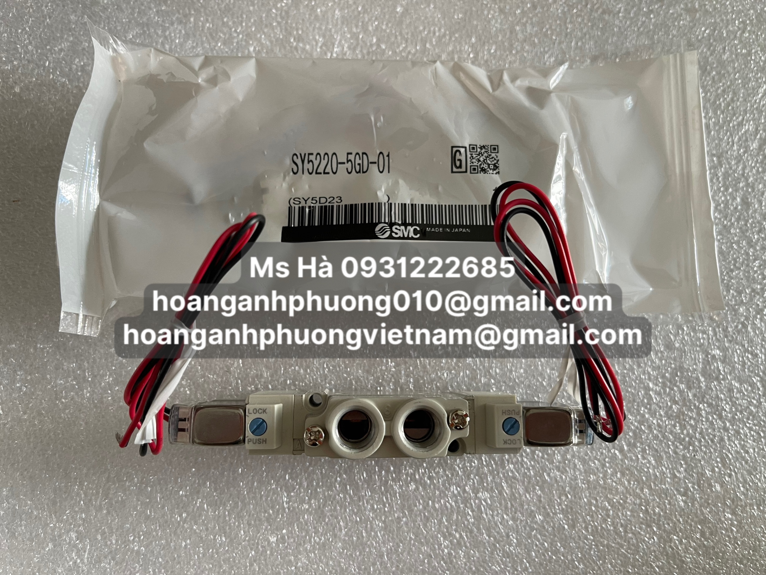SMC SY5220-5GD-01  Van nhập khẩu  chính hãng 100%