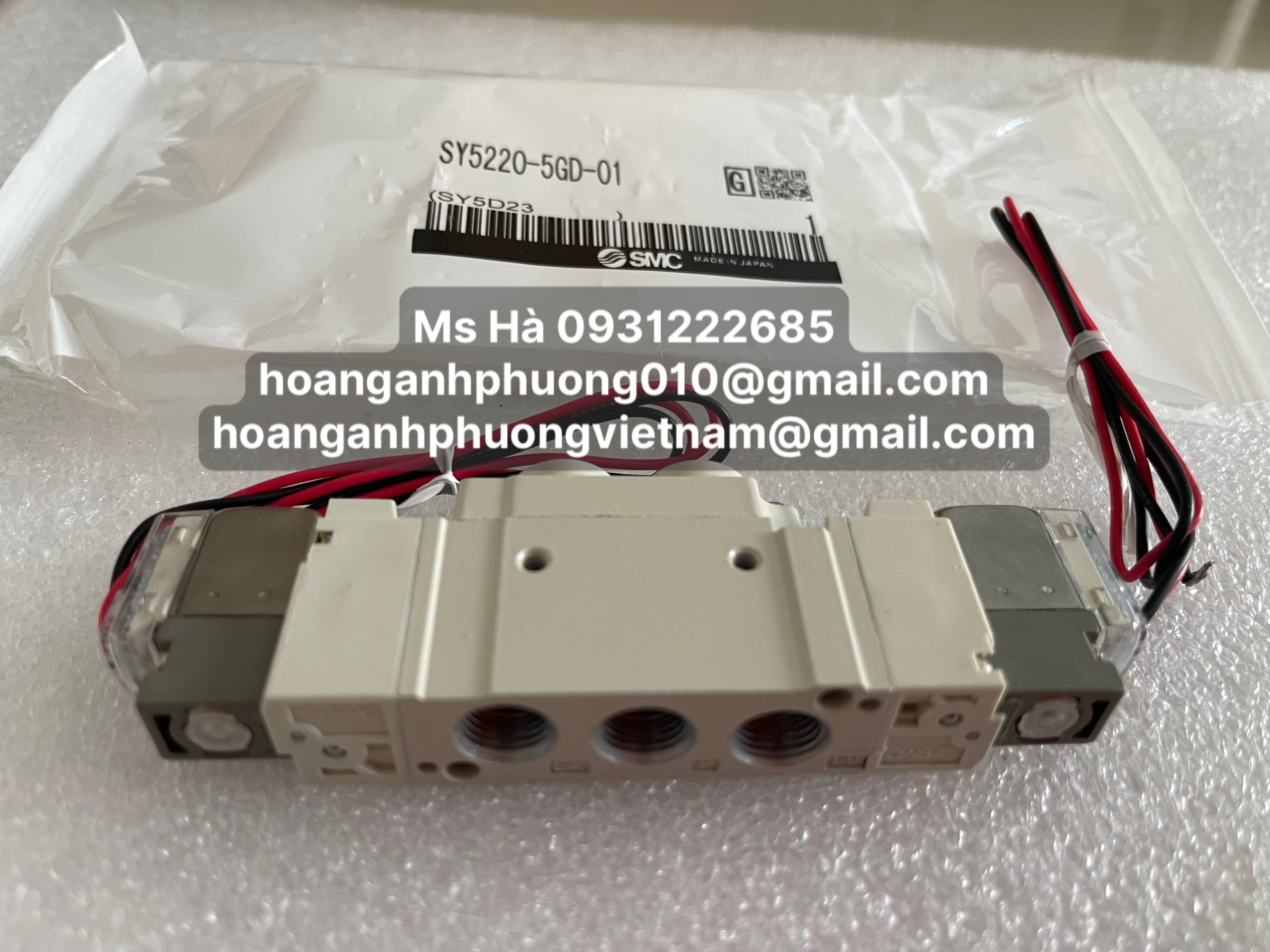SMC SY5220-5GD-01  Van nhập khẩu  chính hãng 100%