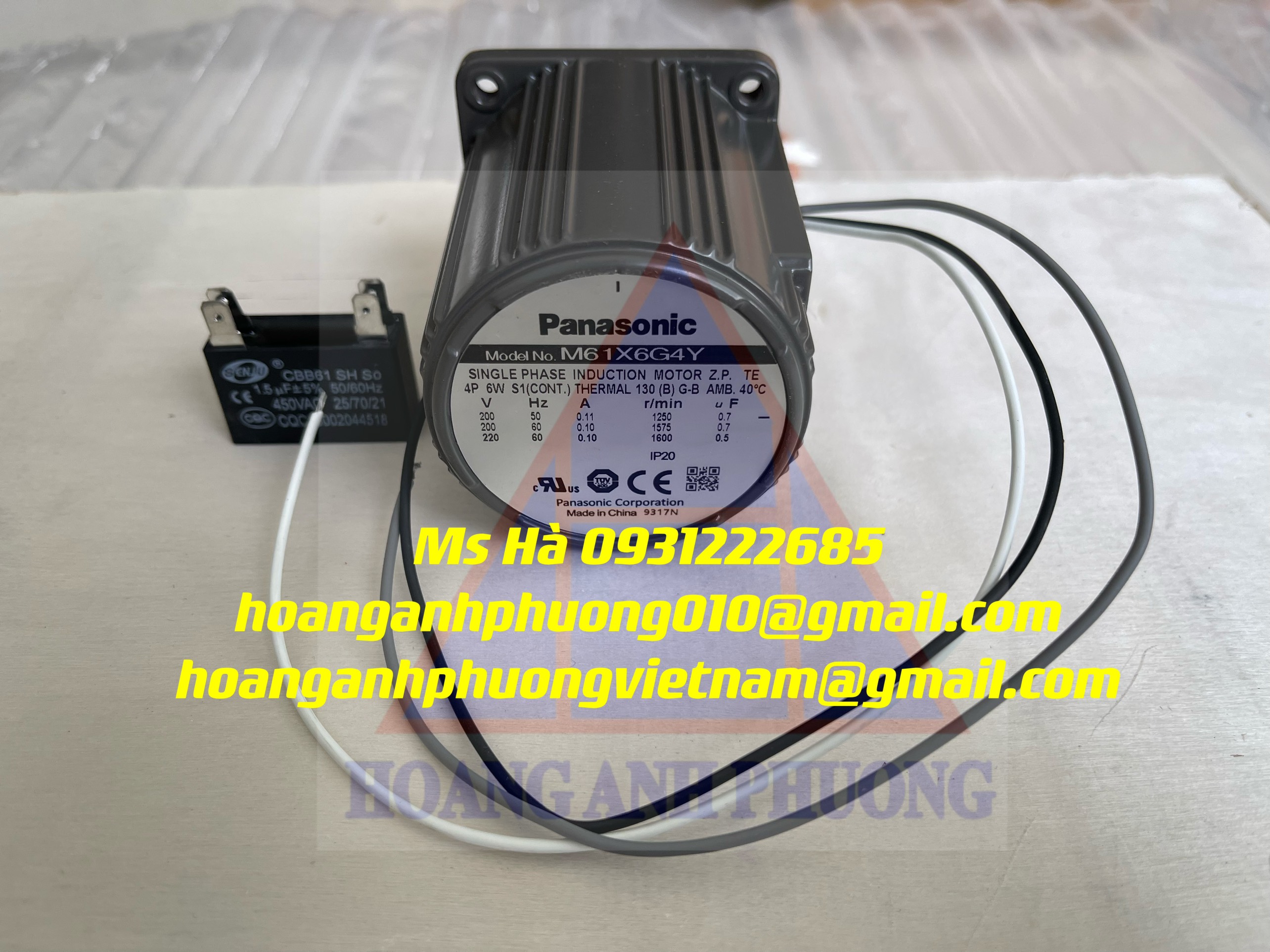Mô tơ M61X6G4Y panasonic - hàng nhập giá tốt - Toàn quốc