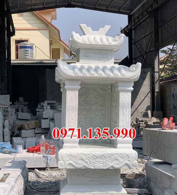 Miếu thờ đá ngoài trời - Mẫu miếu thờ bằng đá tự nhiên đẹp bán TP HCM