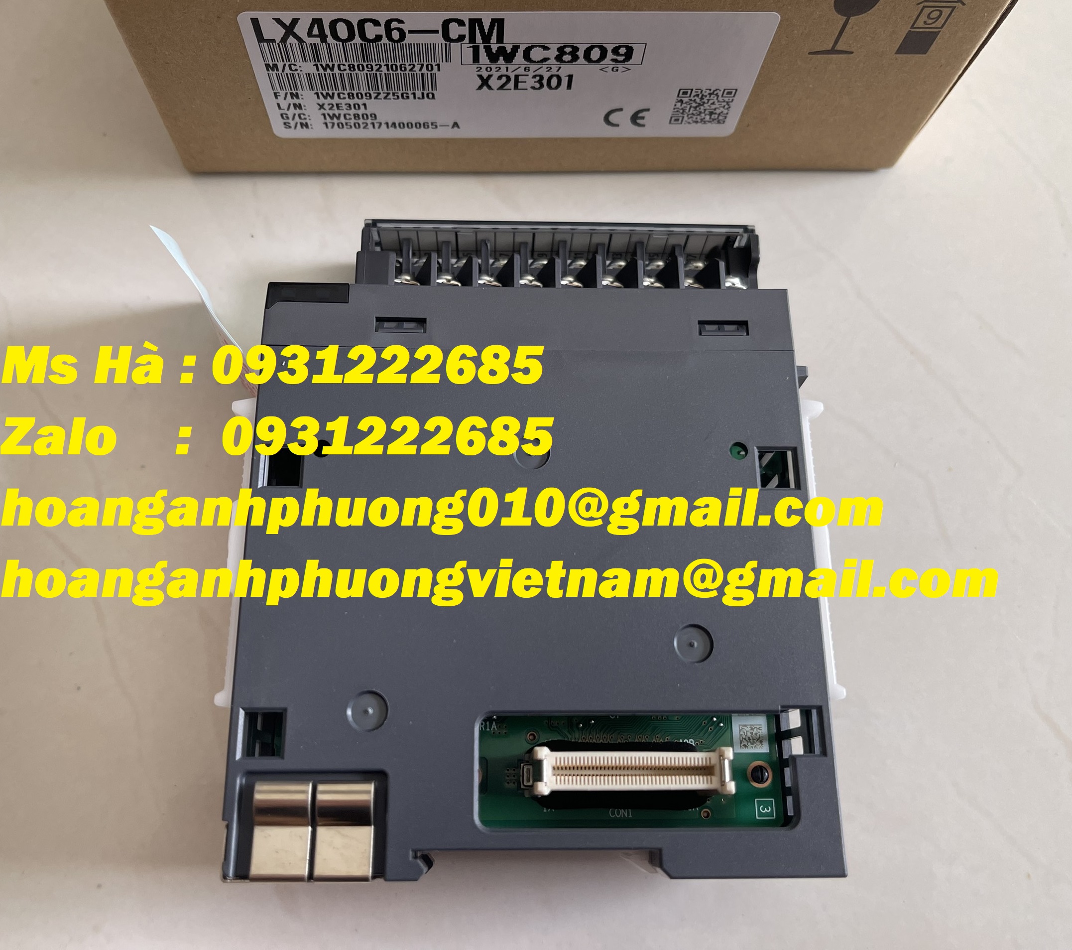 Mô đun đầu vào PLC mitsubishi LX40C6-CM giao hàng toàn quốc