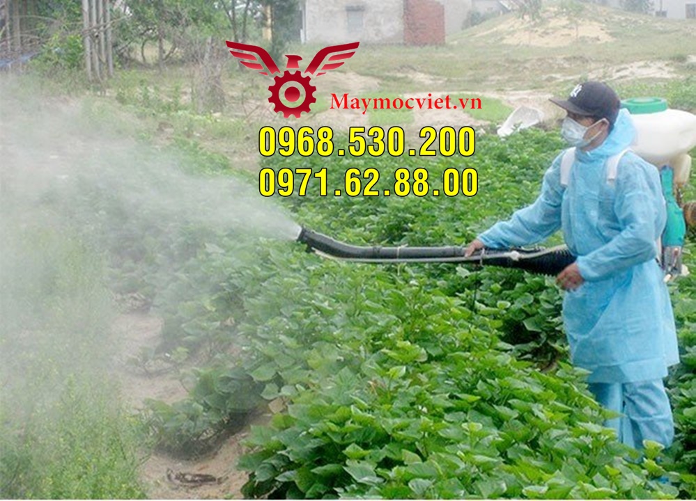 Máy xạ phân 3 chức năng KCT vừa phun dạng hạt , dạng nước , dạng vôi