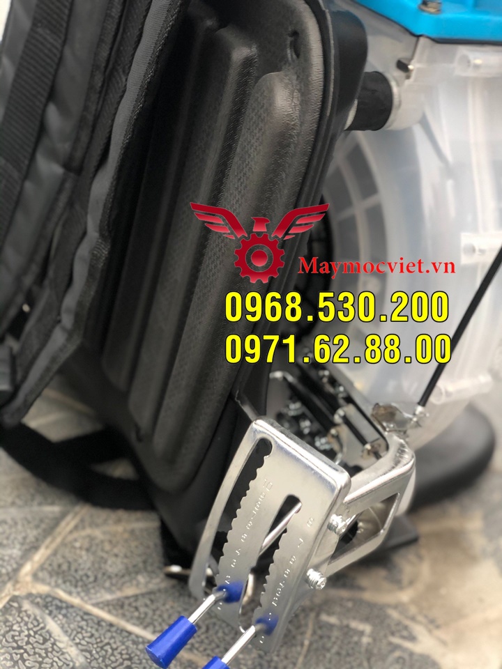 Máy xạ phân 3 chức năng KCT vừa phun dạng hạt , dạng nước , dạng vôi