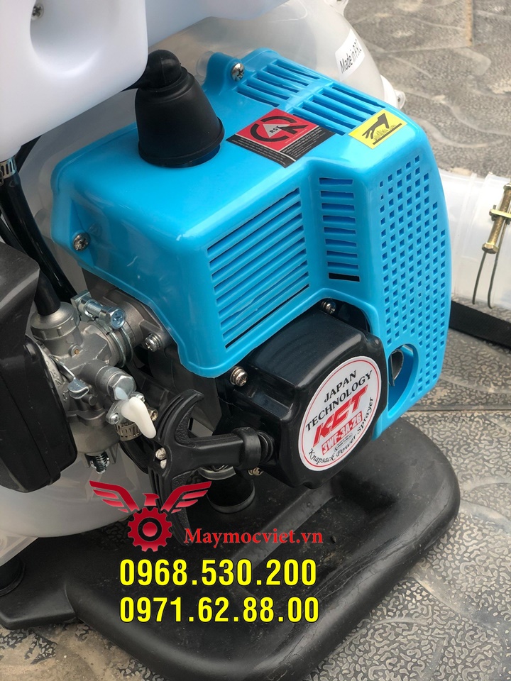 Máy xạ phân 3 chức năng KCT vừa phun dạng hạt , dạng nước , dạng vôi