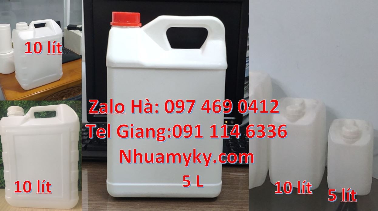 Bán can nhựa nhỏ đựng hóa chất bảo quản,can nhựa đựng chất lỏng nước
