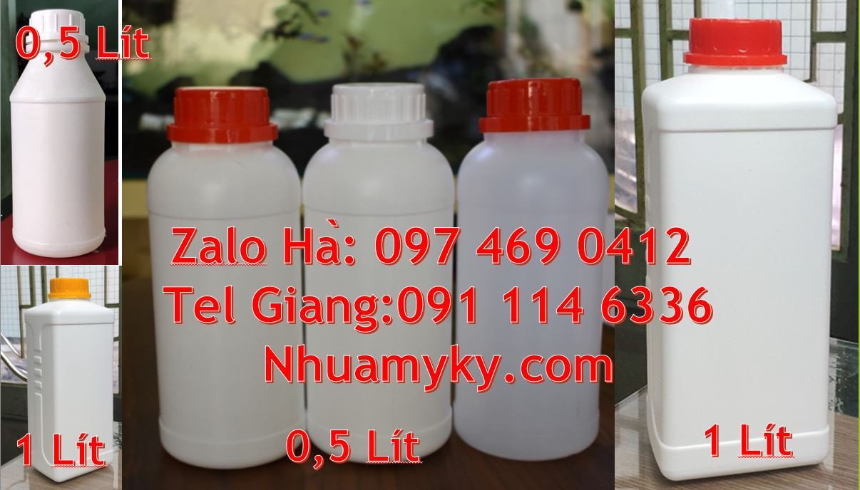 Bán chai nhựa 1l đựng hóa chất,chai nhựa đựng nước uống,thực phẩm rẻ