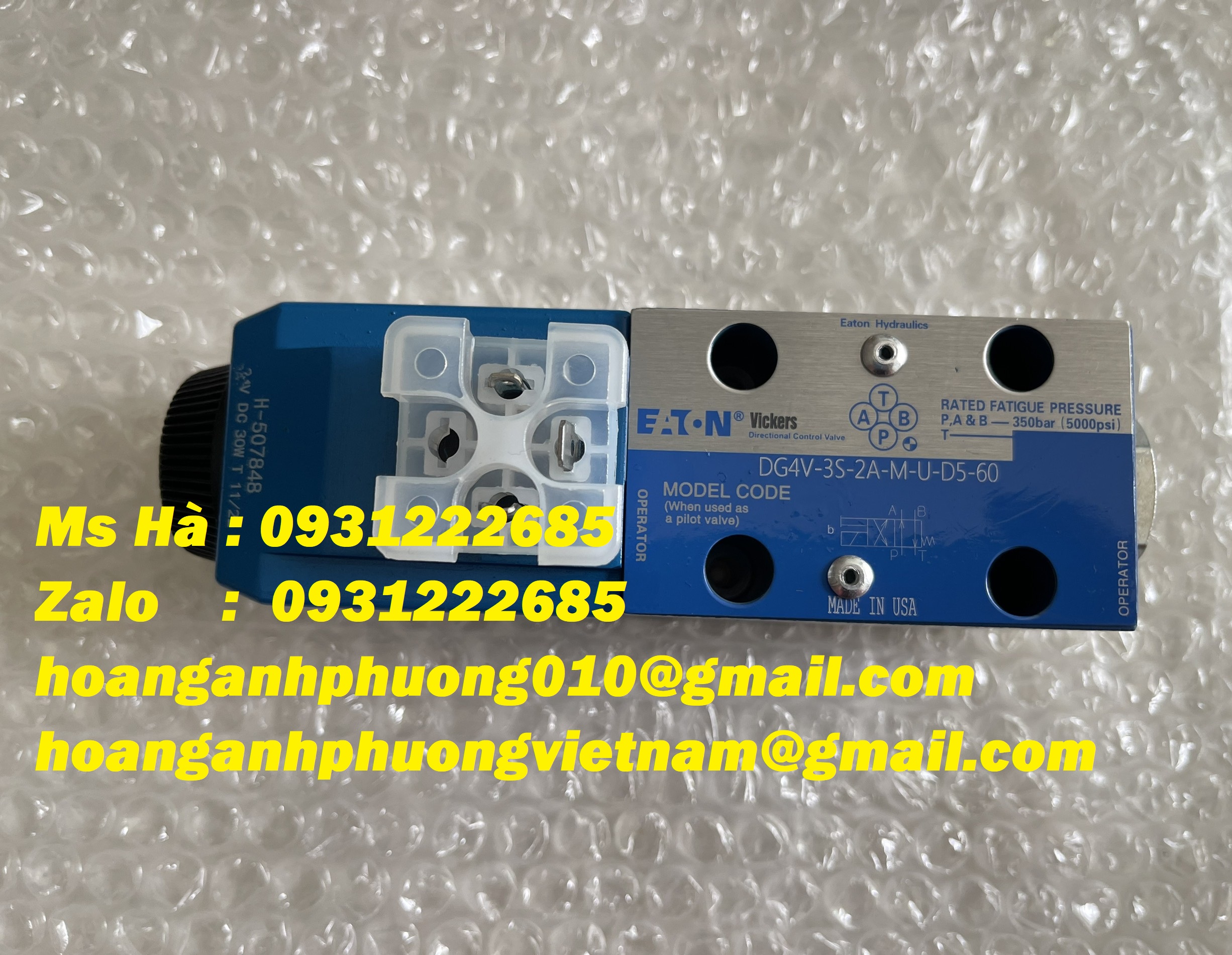 Van công nghiệp  nhập khẩu giá tốt  Vickers DG4V-3S-2A-M-U-D5-60