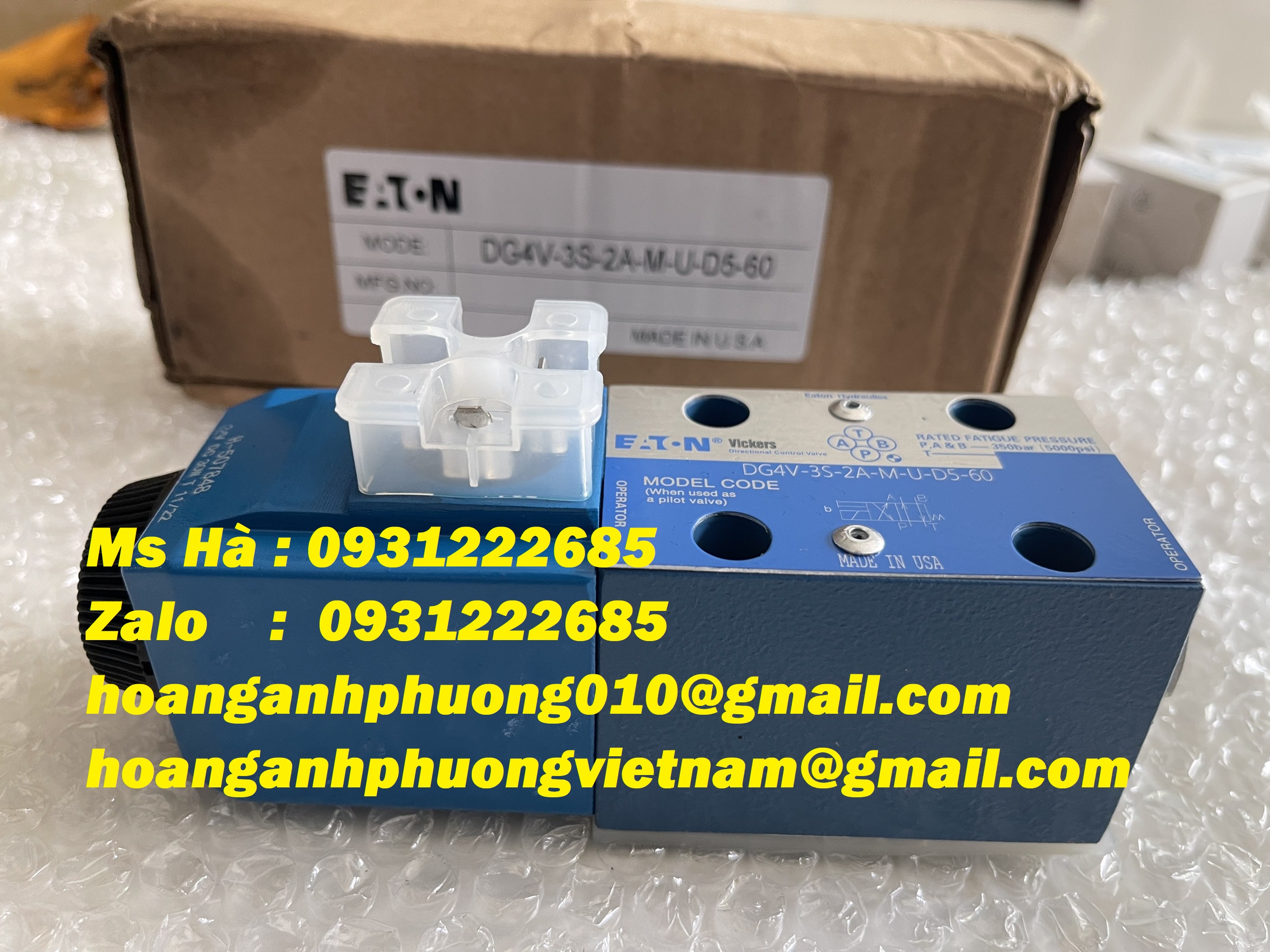 Van công nghiệp  nhập khẩu giá tốt  Vickers DG4V-3S-2A-M-U-D5-60