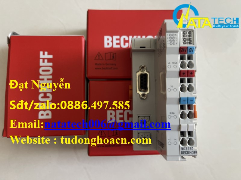 BK3150 bộ thiết bị đầu nguồn vào chính hãng Beckhoff
