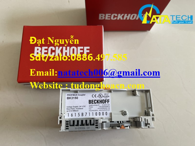 BK3150 bộ thiết bị đầu nguồn vào chính hãng Beckhoff