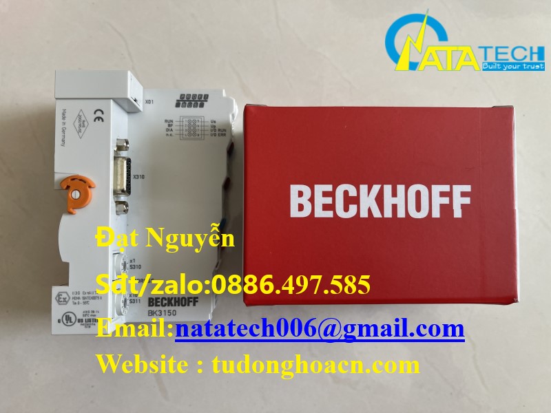 BK3150 bộ thiết bị đầu nguồn vào chính hãng Beckhoff