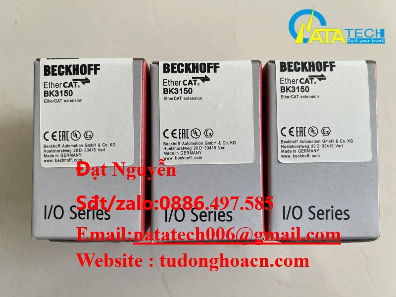 BK3150 bộ thiết bị đầu nguồn vào chính hãng Beckhoff