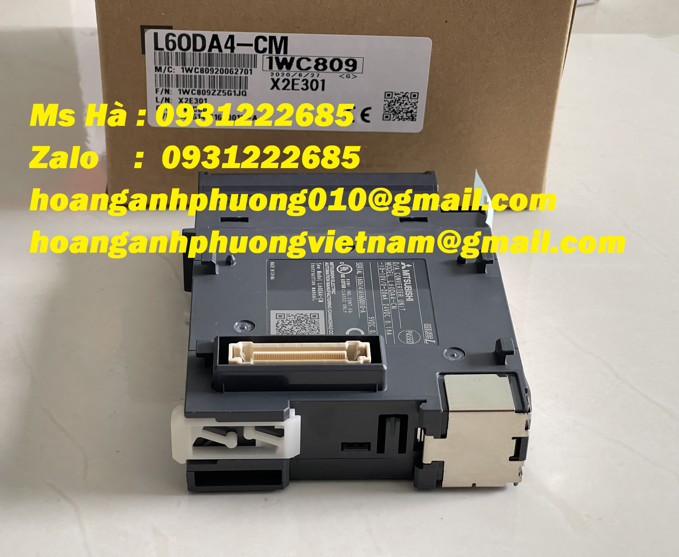 Mô đun ngõ ra mitsubishi L60DA4-CM nhập trực tiếp