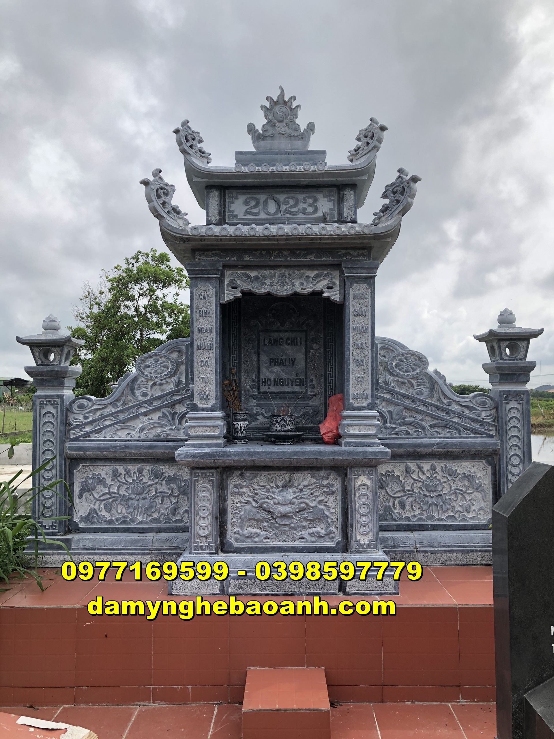 lăng mộ đá,lăng thờ đá đẹp nhất bán và lắp tại quảng trị