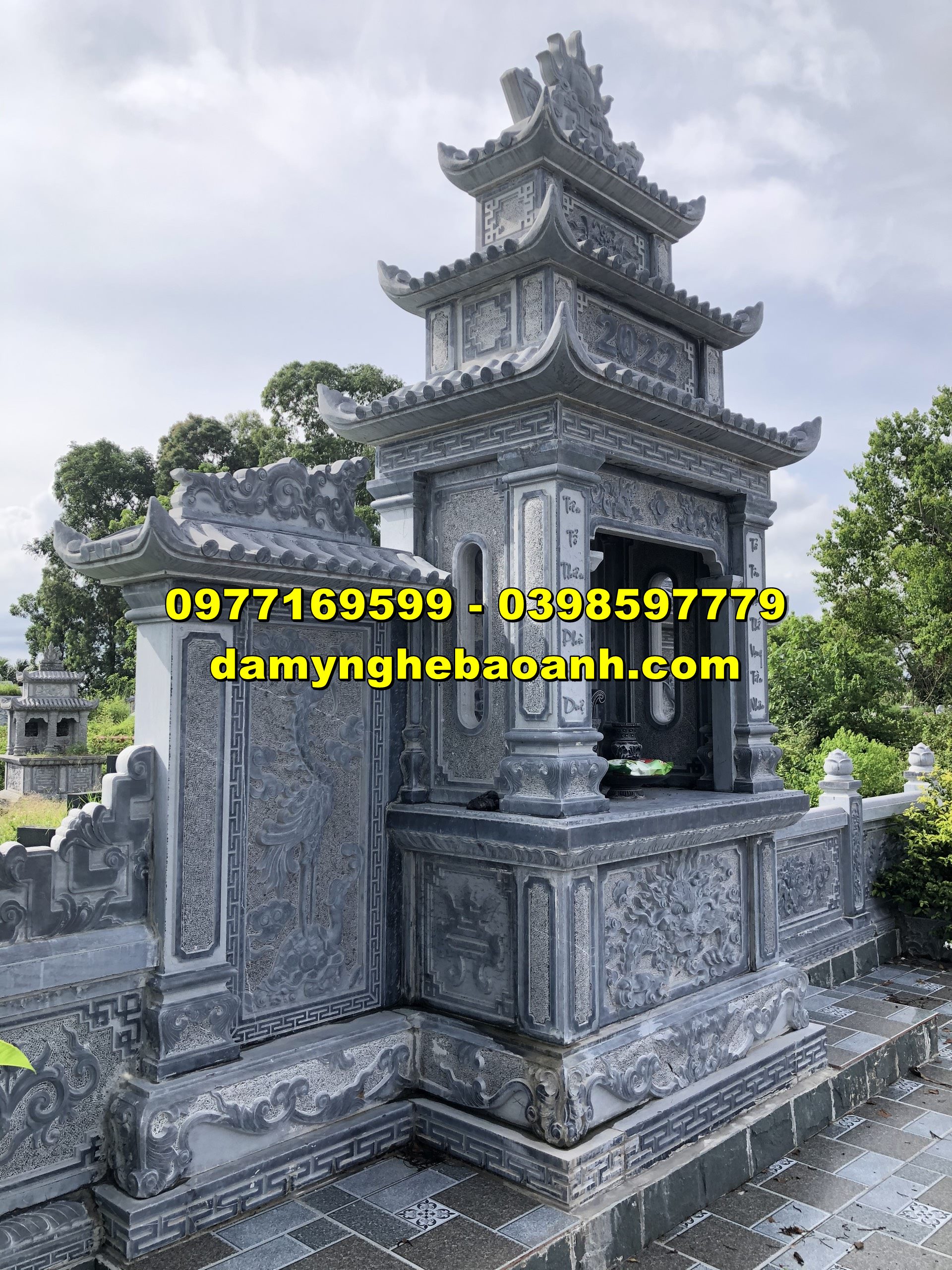 lăng mộ đá,lăng thờ đá đẹp nhất bán và lắp tại quảng trị