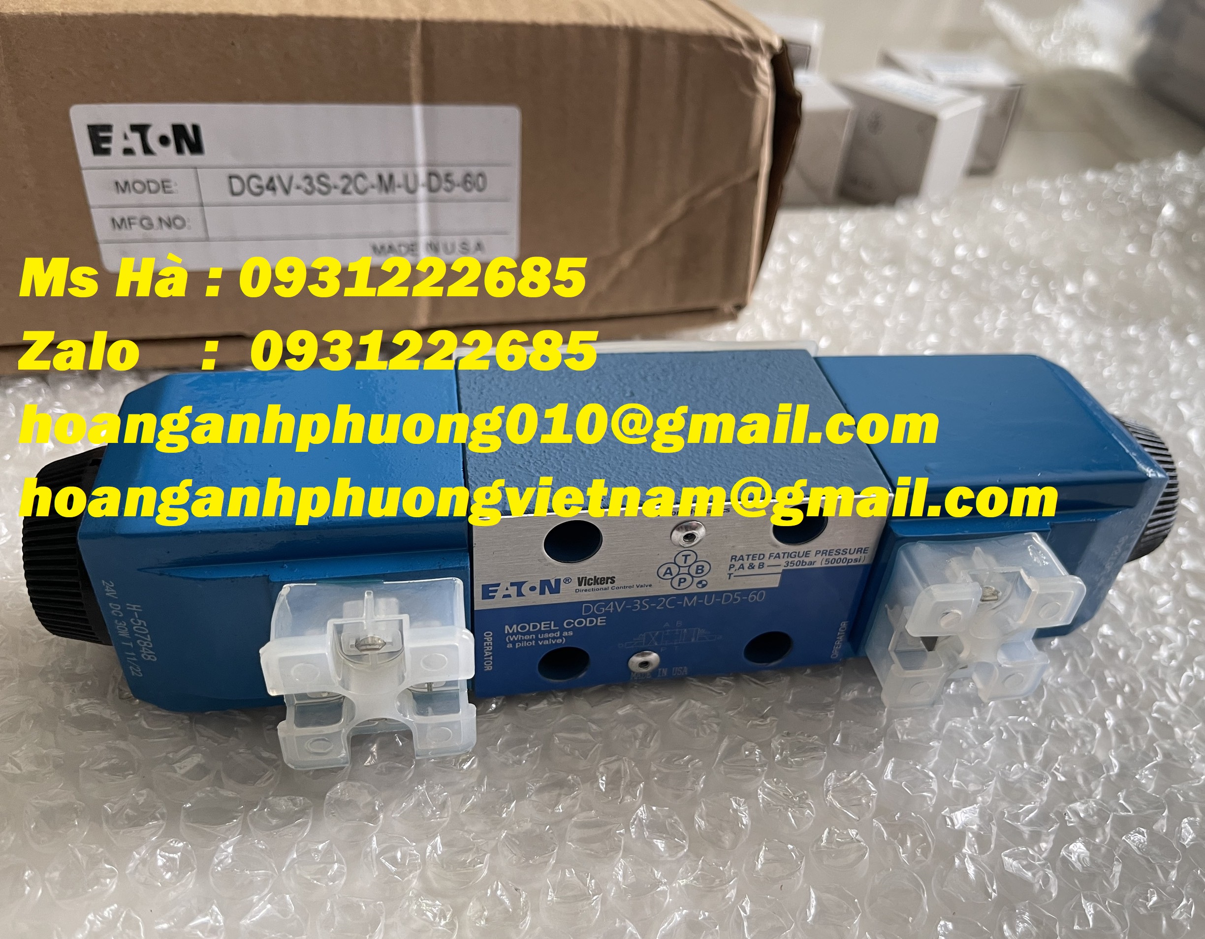 Van điều khiển hướng DG4V-3S-2C-M-U-D5-60 giá tốt tại Bình Dương