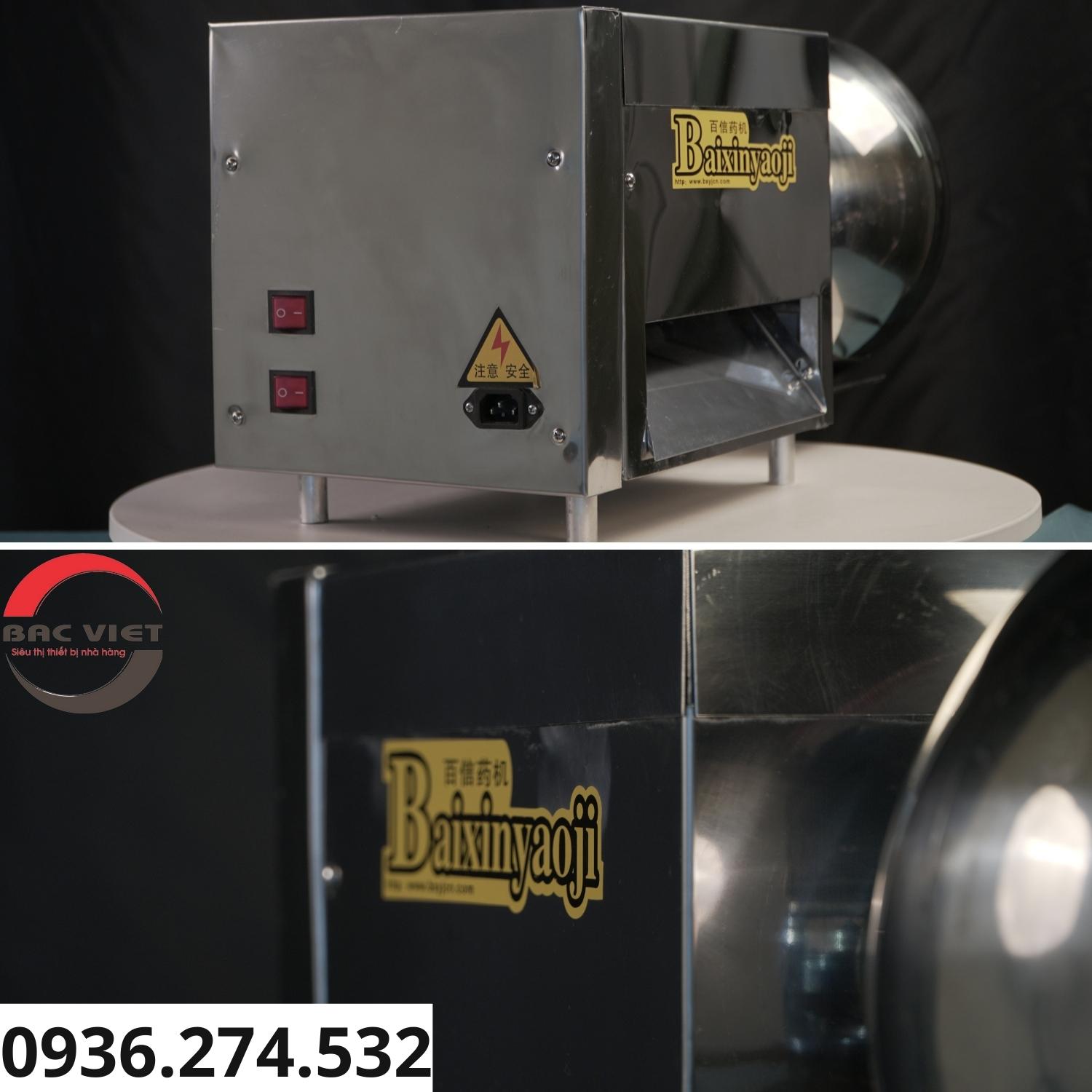 Máy viên trân châu, viên tinh bột nghệ bán tự động