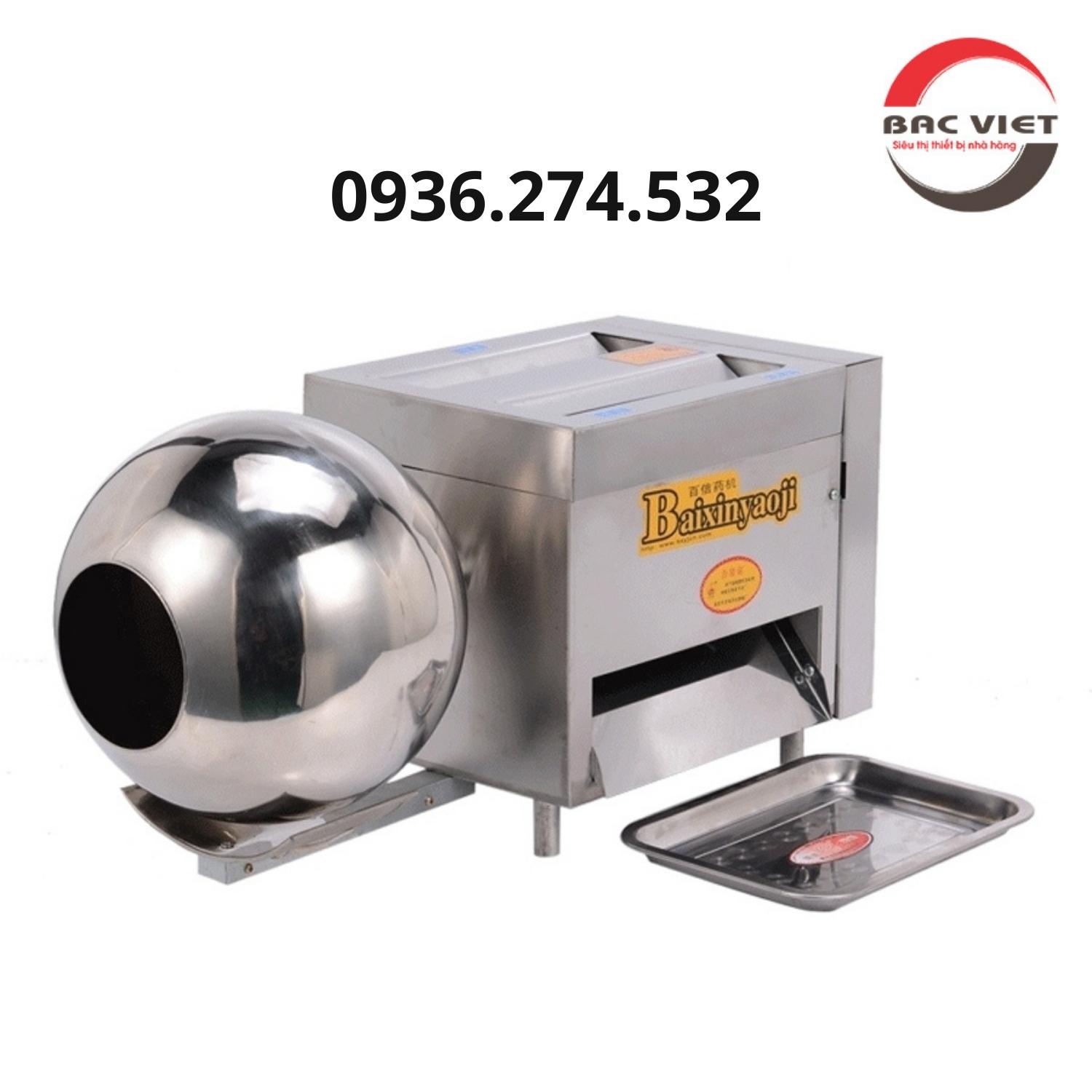 Máy viên trân châu, viên tinh bột nghệ bán tự động