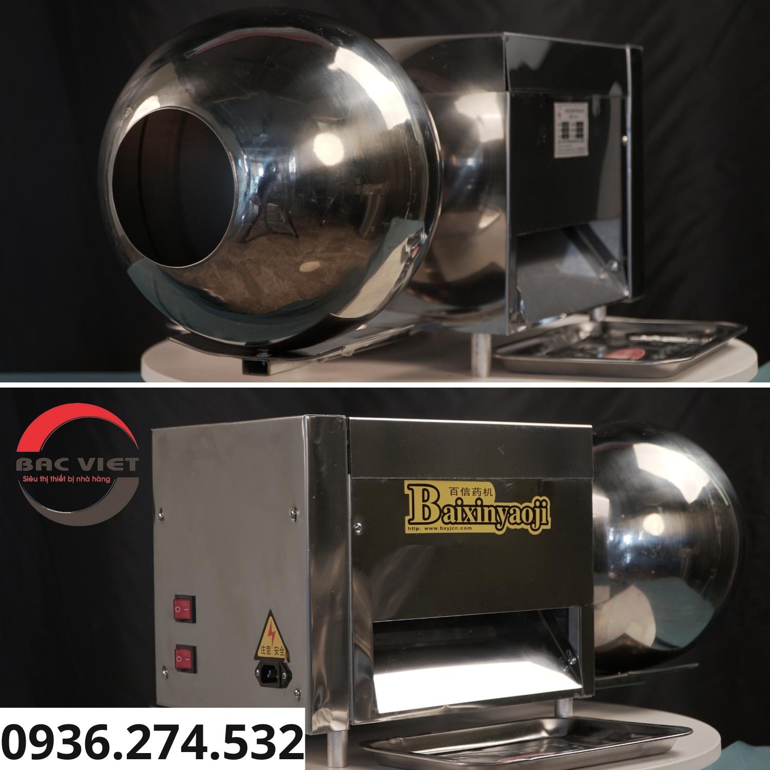 Máy viên trân châu, viên tinh bột nghệ bán tự động