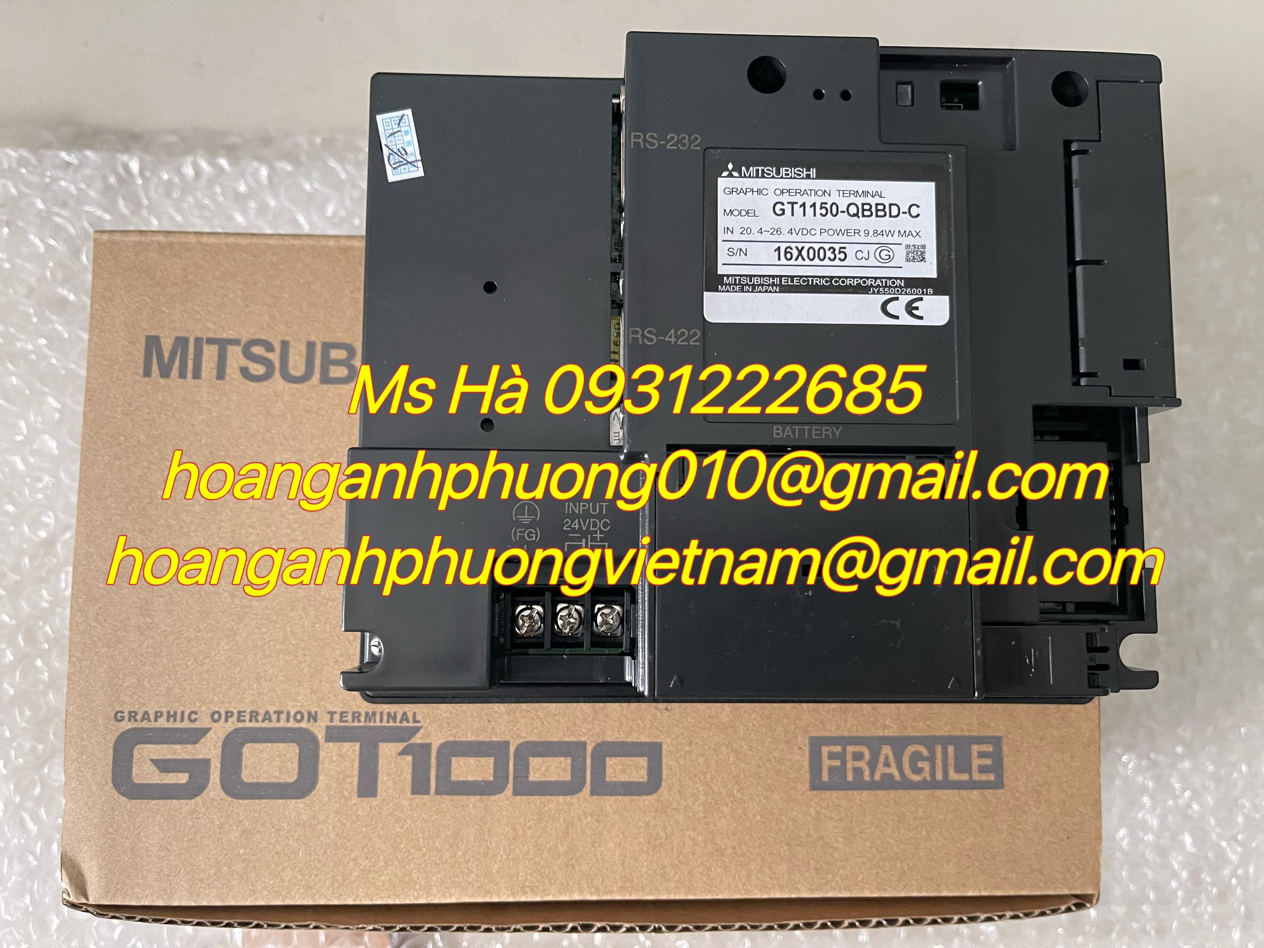 Màn hình nhập khẩu chính hãng mitsubishi GT1150-QBBD-C