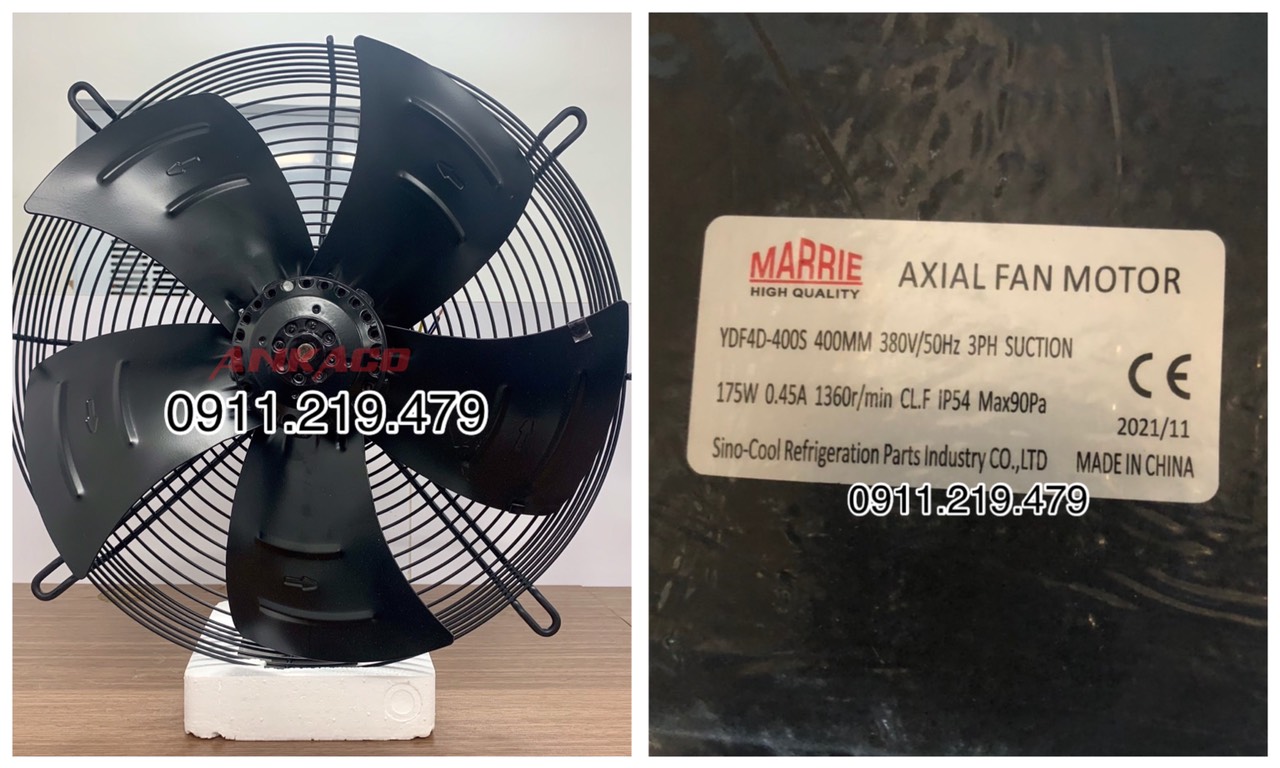 Nơi uy tín bán quạt công ngiệp D400mm model YWF4D-400S