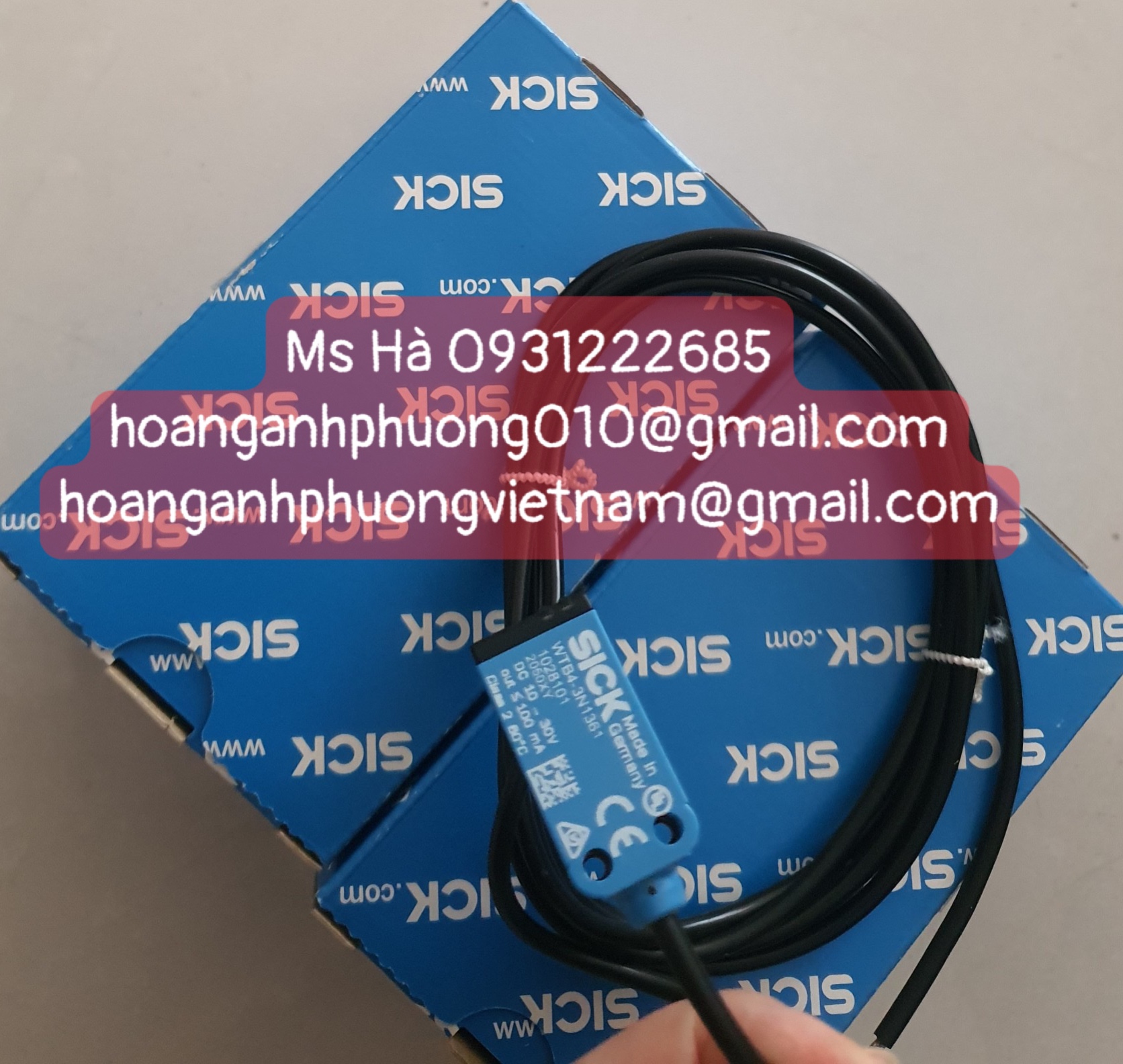 Sensor quang điện WTB4-3N1361 dòng sick nhập mới