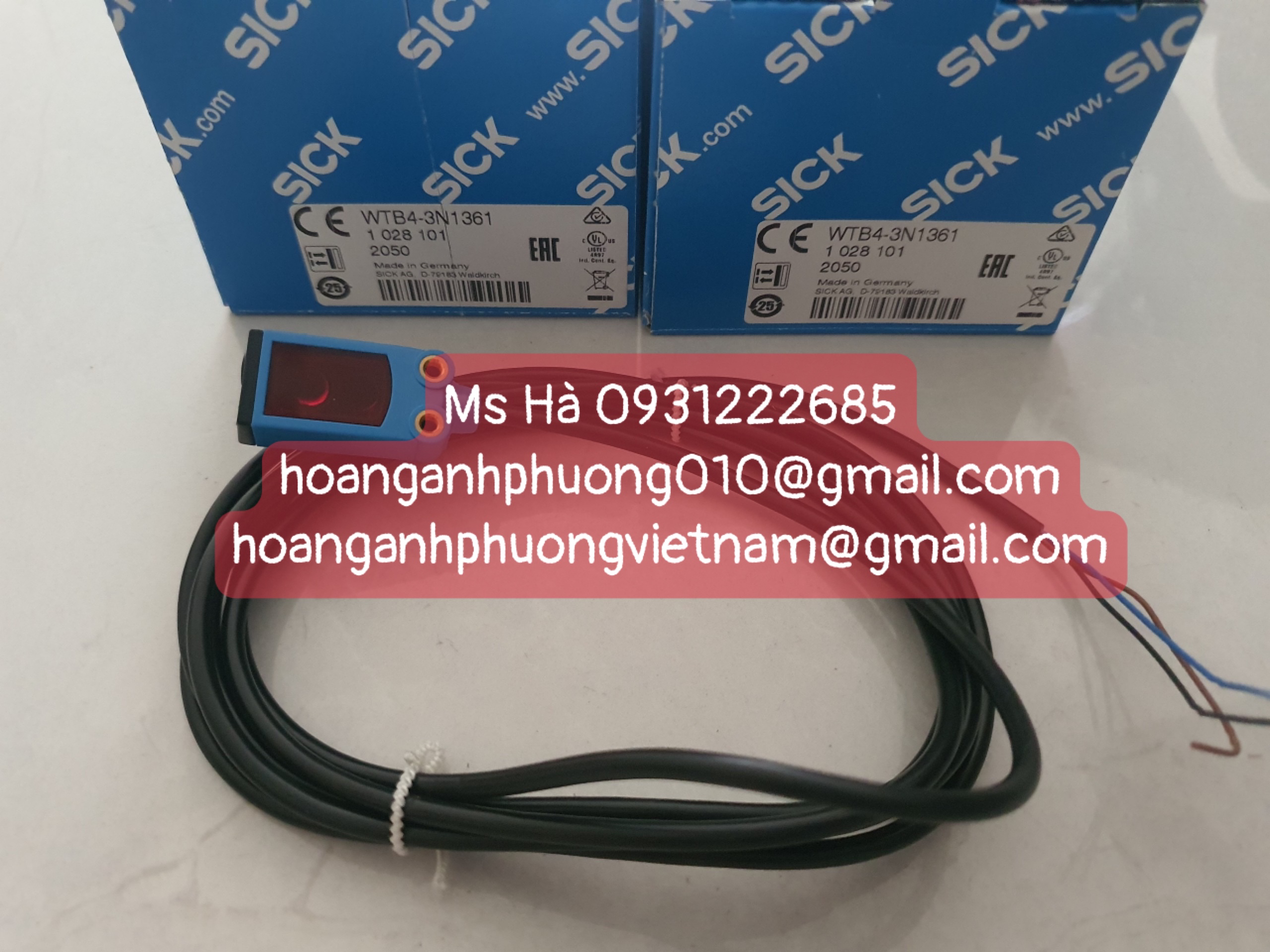 Sensor quang điện WTB4-3N1361 dòng sick nhập mới