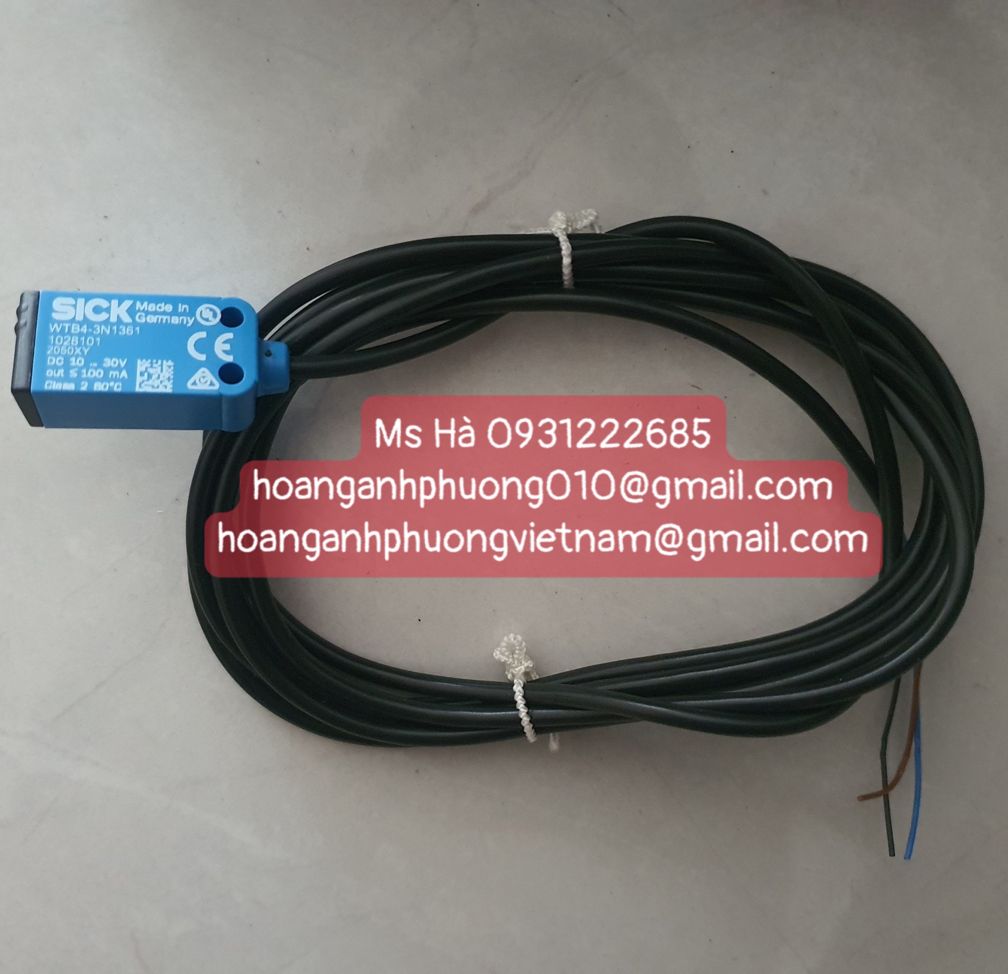 Sensor quang điện WTB4-3N1361 dòng sick nhập mới