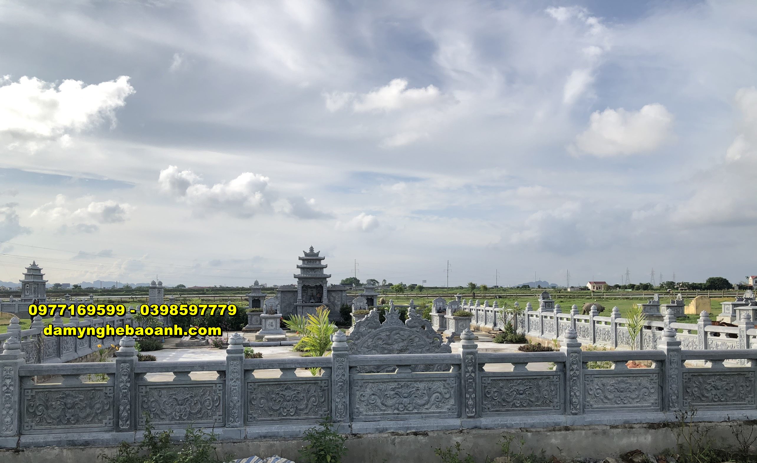 xây dựng nghĩa trang khu lăng mộ đá tự nhiên ở quảng bình ct03