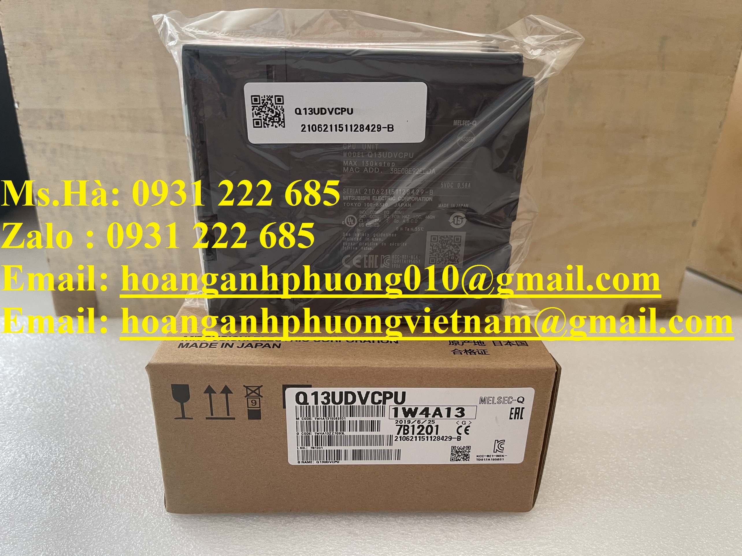 Mô đun CPU dòng lập trình mitsubishi Q13UDVCPU