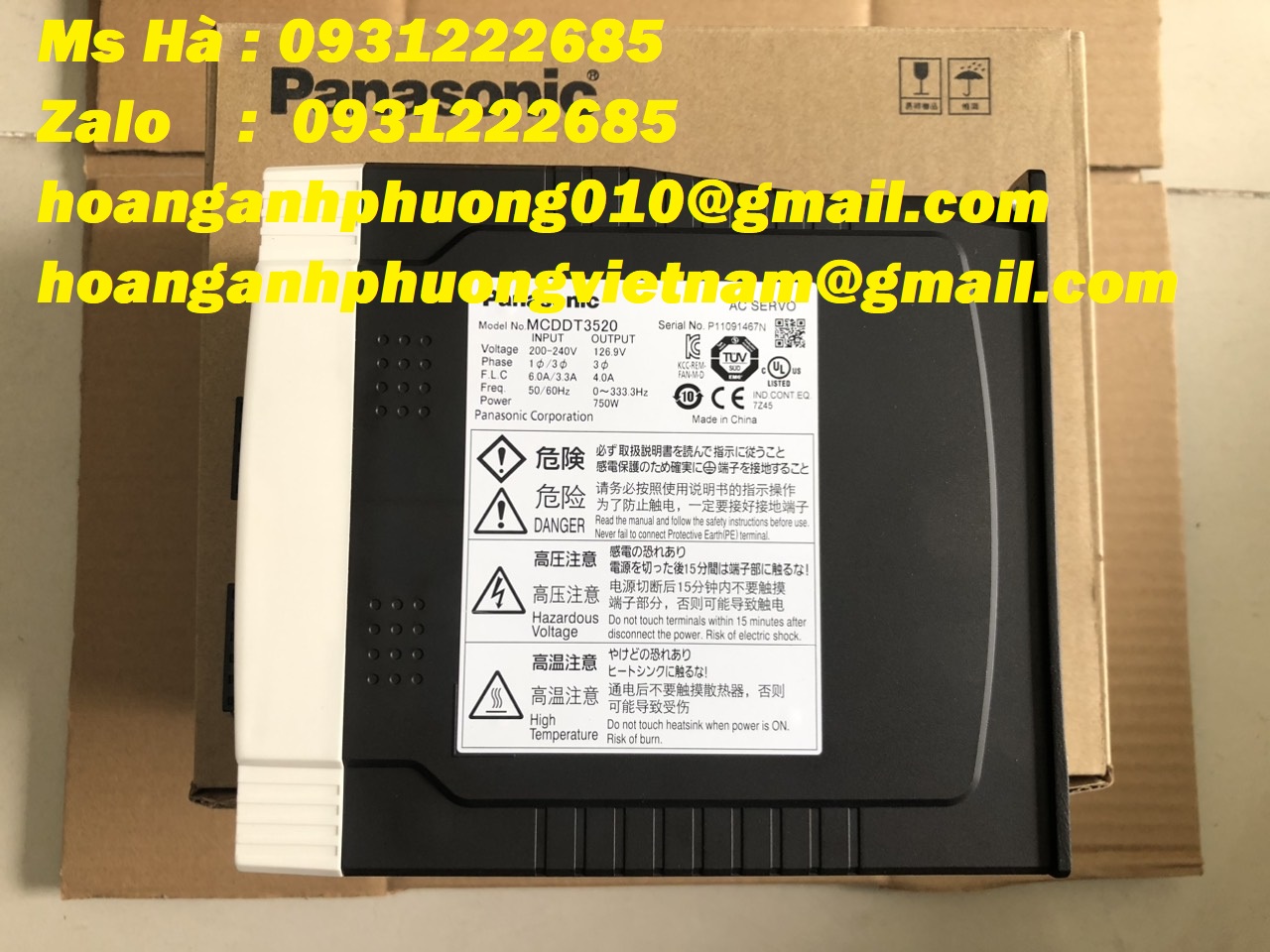 Bộ driver MCDDT3520 panasonic hàng mới 100%, giá tốt