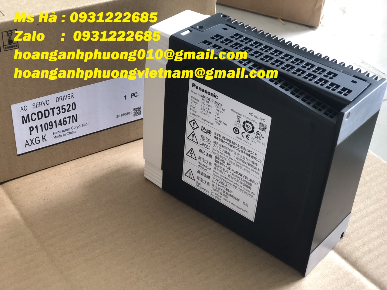 Bộ driver MCDDT3520 panasonic hàng mới 100%, giá tốt