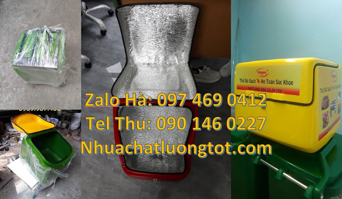 Bán thùng giao đồ ăn nhanh,thùng giao hàng sau xe máy,thùng giao thư
