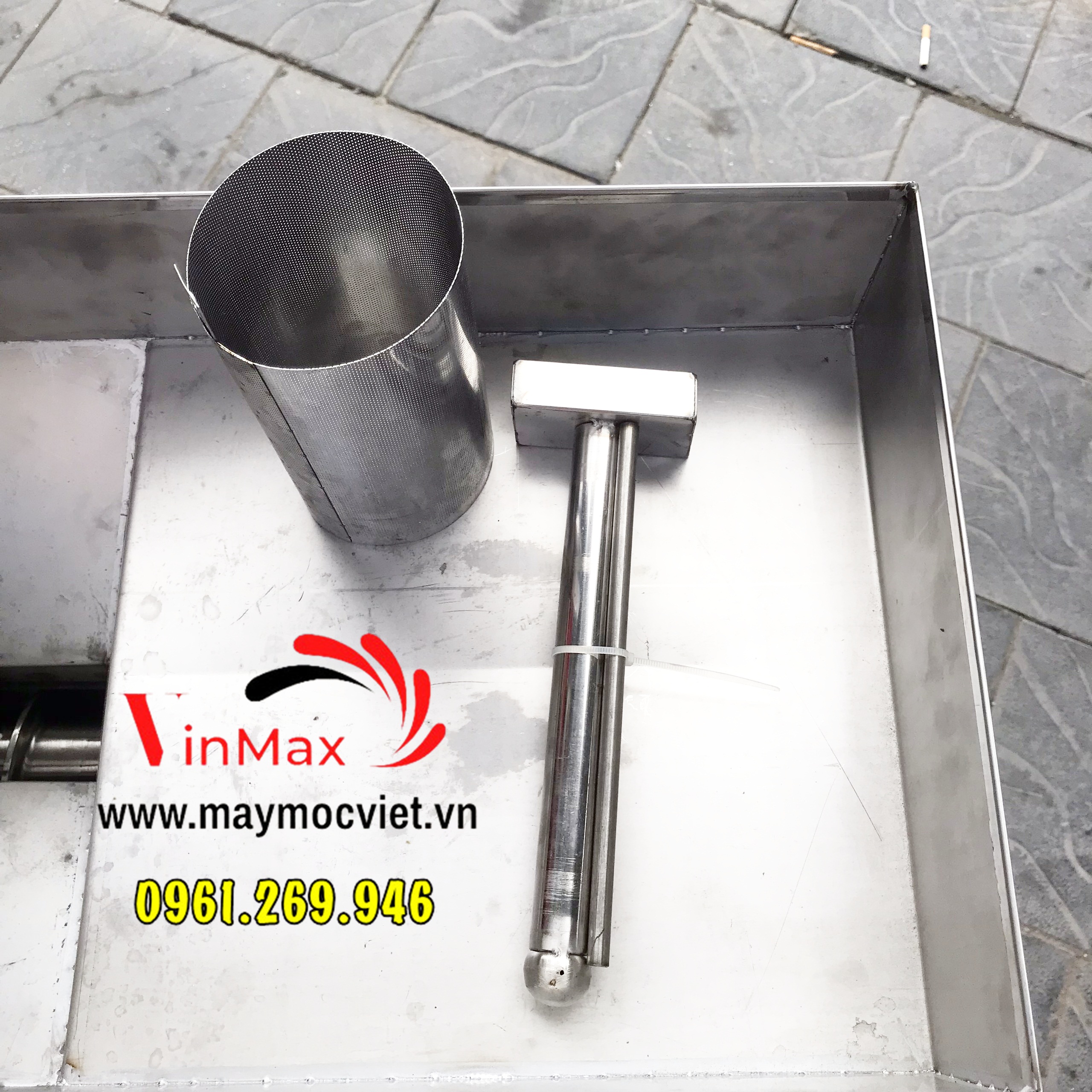 Máy ép nước cốt dừa, dứa, cần tây motor 750w