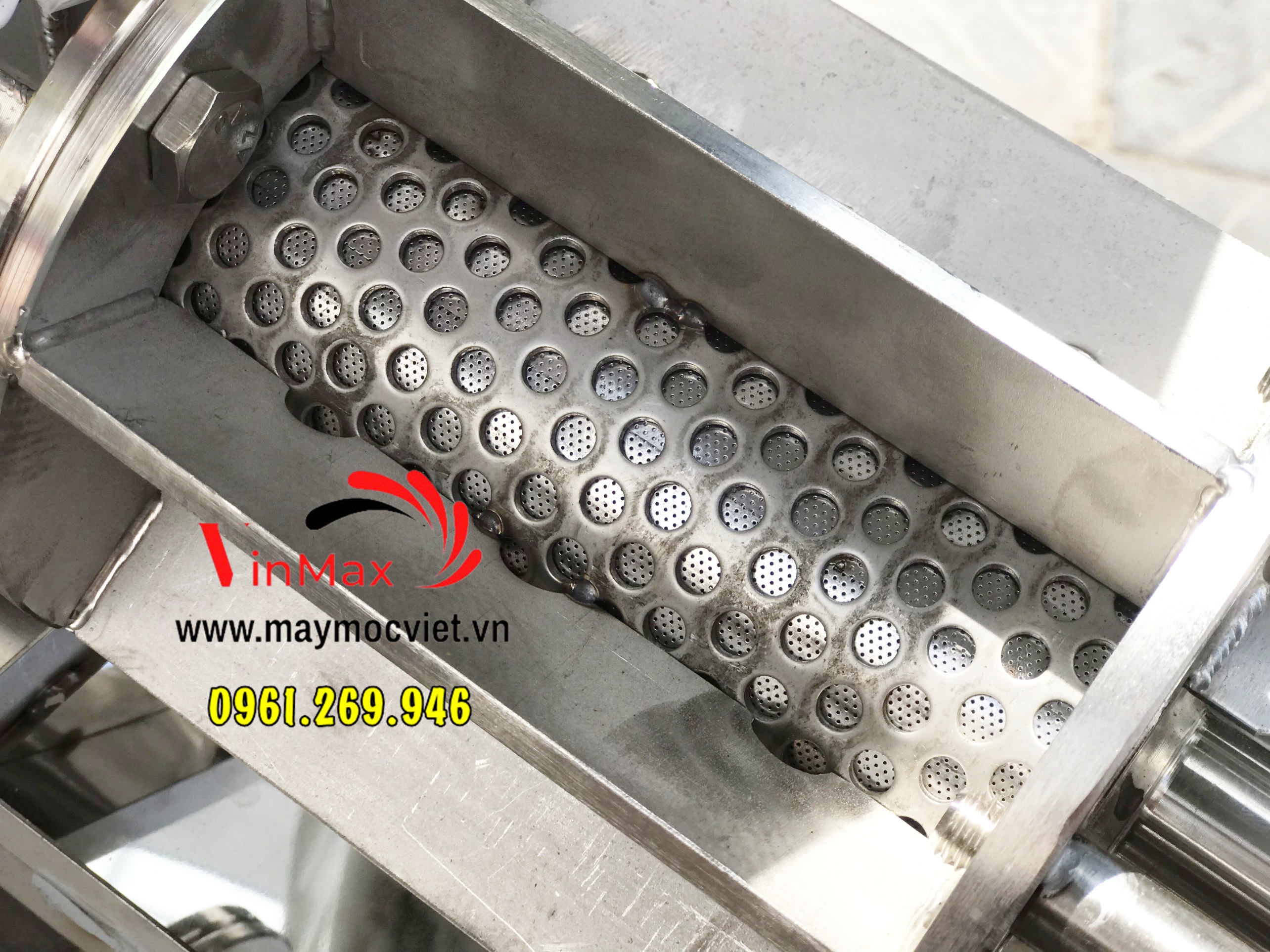 Máy ép nước cốt dừa, dứa, cần tây motor 750w