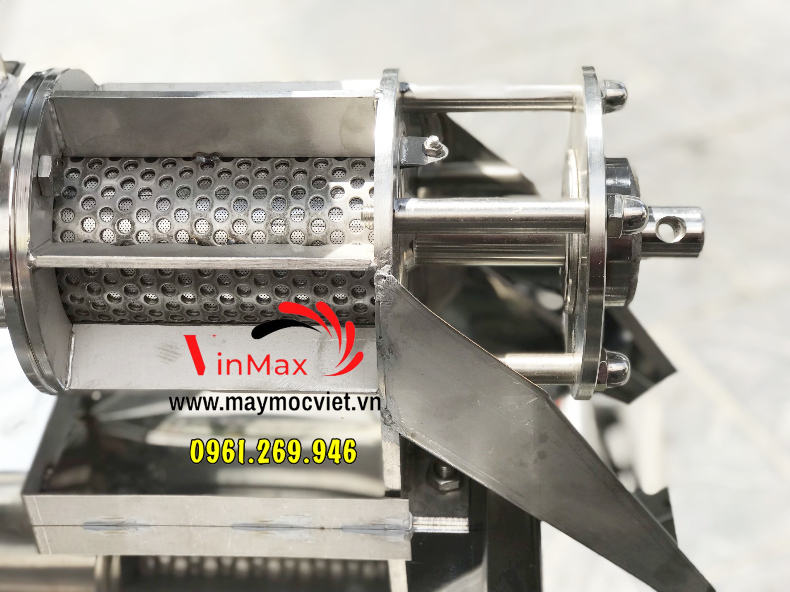 Máy ép nước cốt dừa, dứa, cần tây motor 750w