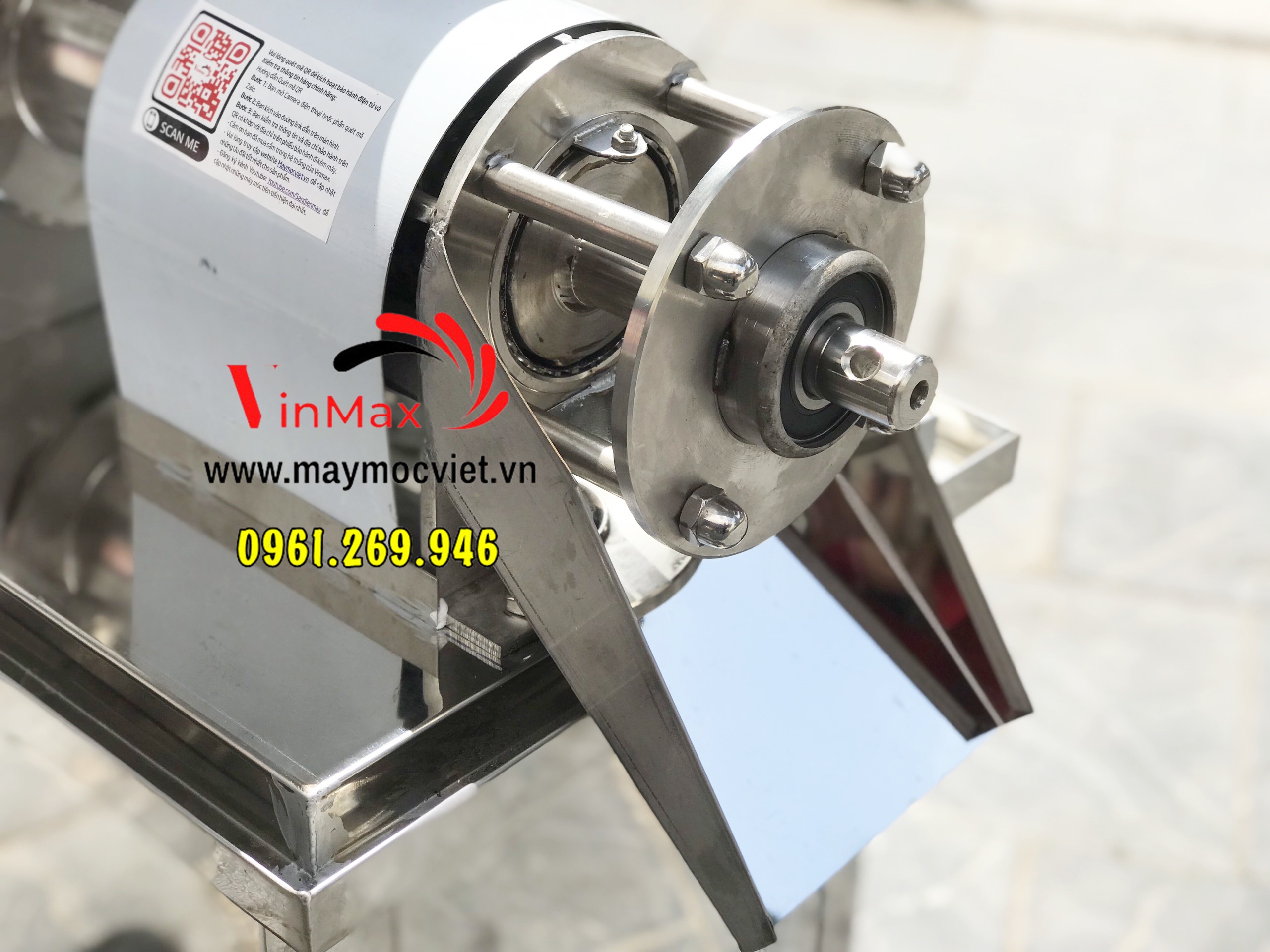 Máy ép nước cốt dừa, dứa, cần tây motor 750w
