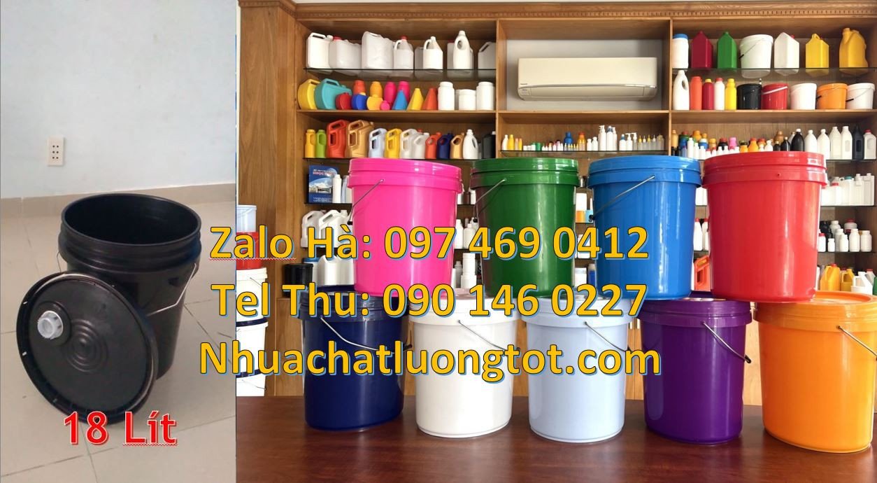 Bán thùng đựng sơn chất lượng cao,vỏ thùng sơn 18l nắp kín,thùng sơn